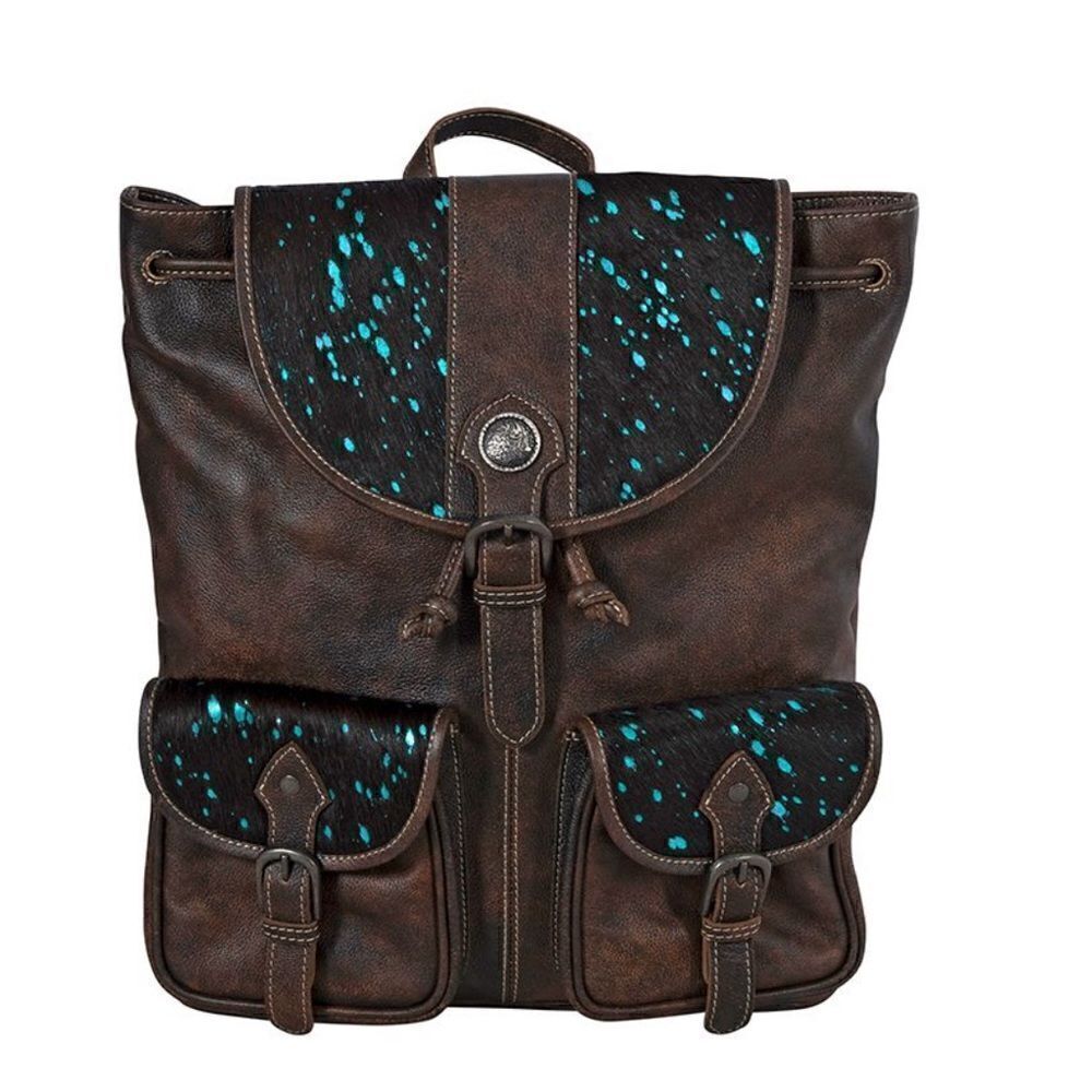 Myra Bag Prairie Leather and Hairon Bag - Picture 5 of 10